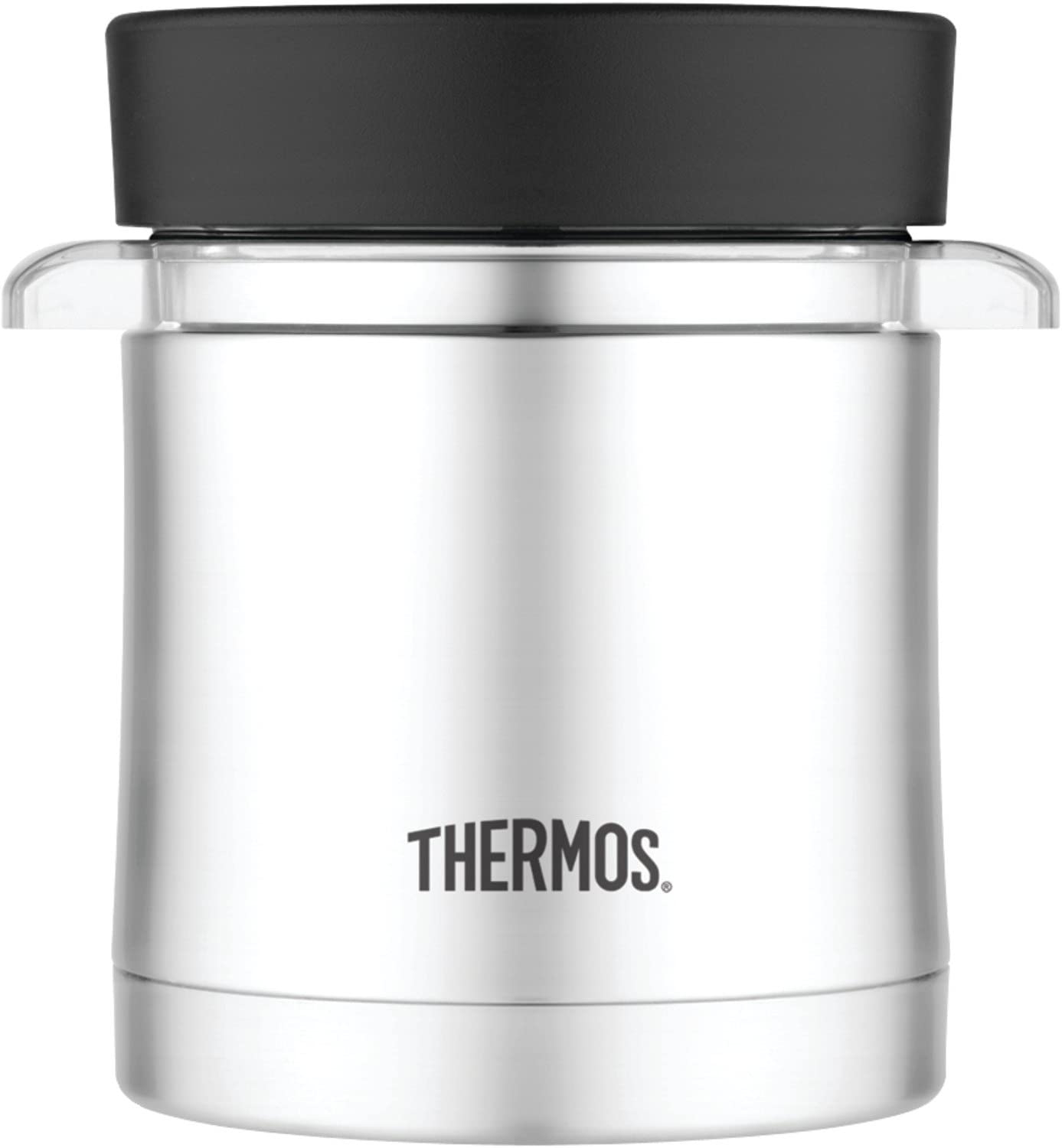 Thermos Food Jar with Microwavable Container, 12-Ounce, Stainless Steel Import To Shop ×Product customization General