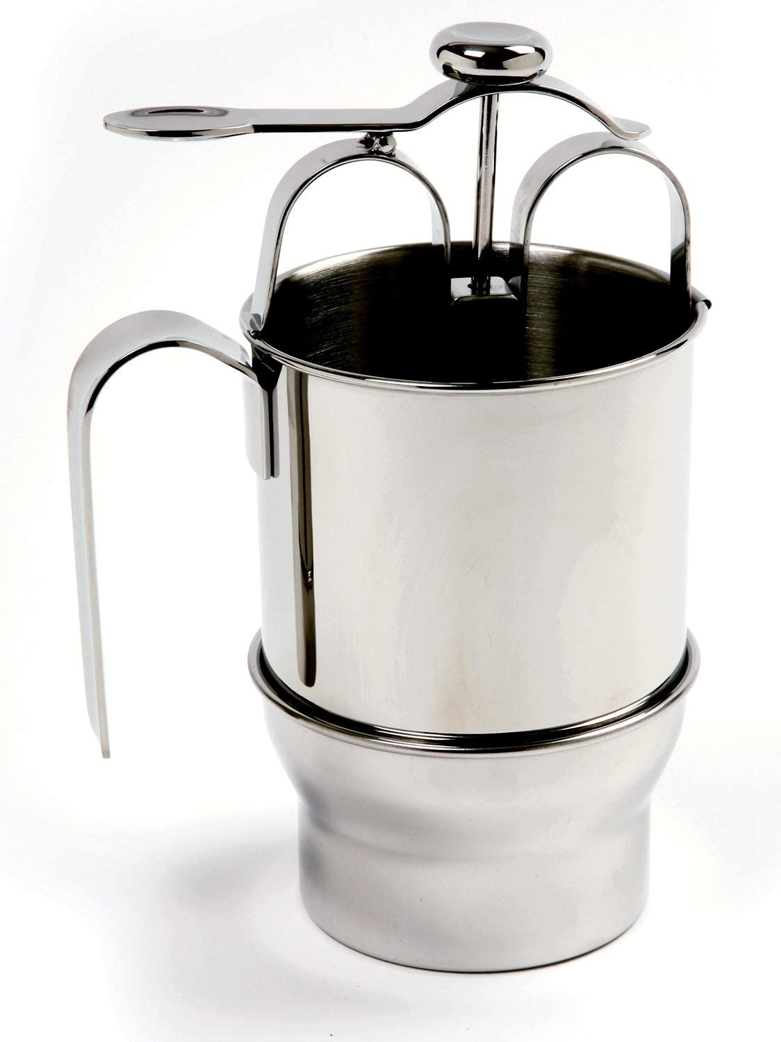 Norpro Stainless Steel Pancake Dispenser with Holder, One Size, As Shown Import To Shop ×Product customization General