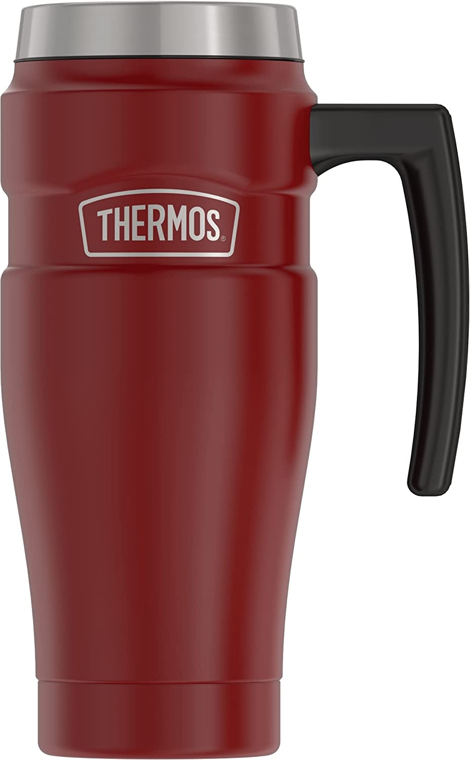 THERMOS Stainless King Vacuum-Insulated Travel Mug, 16 Ounce, Matte Blue Import To Shop ×Product customization General
