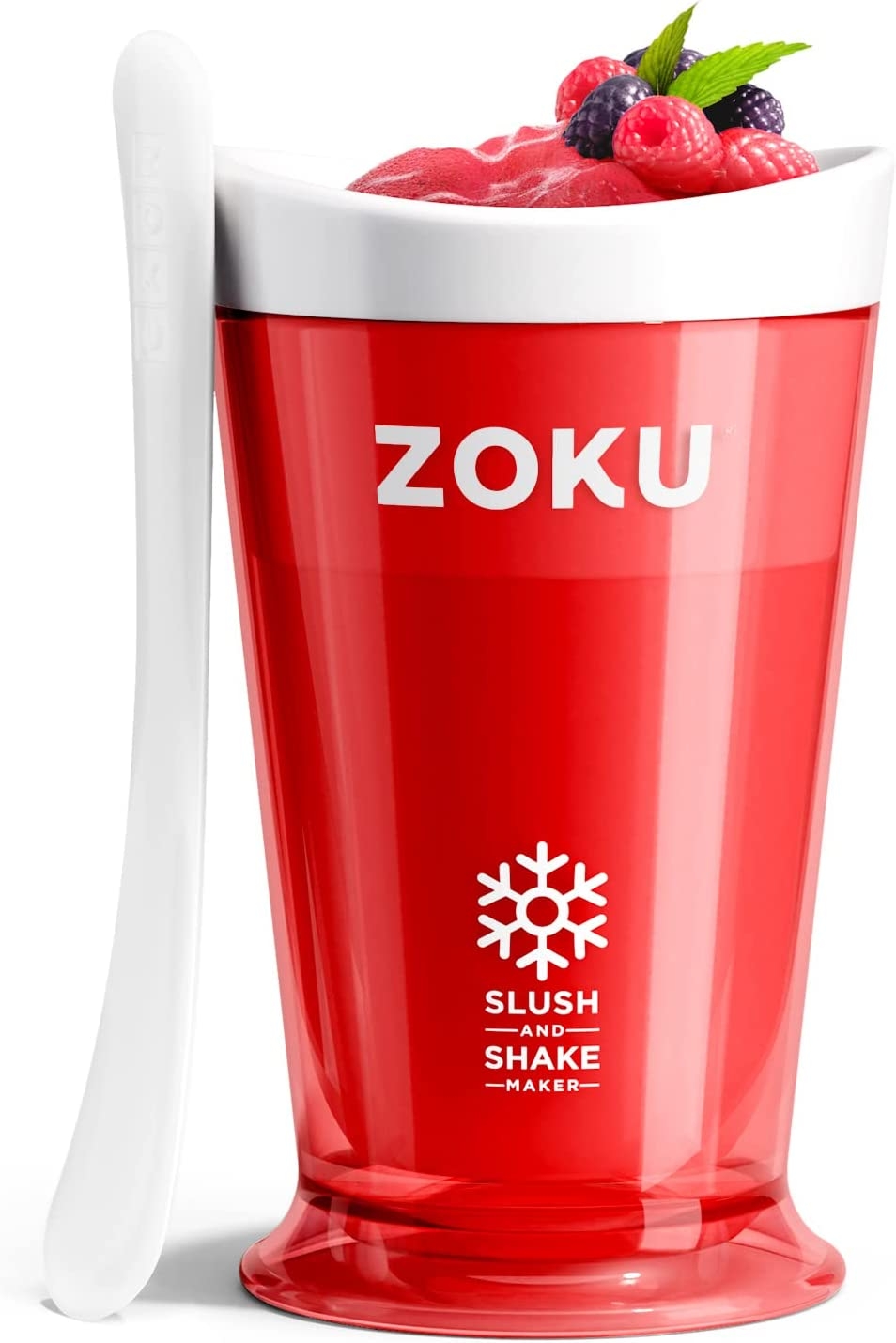 ZOKU Original Slush and Shake Maker, Compact Make and Serve Cup with Freezer Core Creates Single-Serving Smoothies, Slushies and