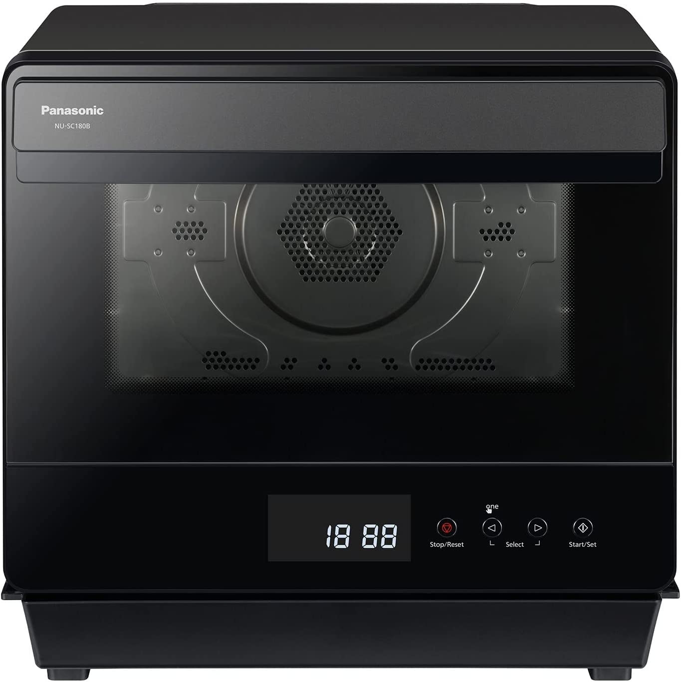 Panasonic HomeChef 7-in-1 Compact Oven with Convection Bake, Airfryer, Steam, Slow Cook, Ferment, 1200 watts, .7 cu ft with Easy