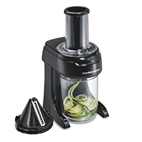vegatable paderno veggie tri-blade spiral slicer tool electric machines appliance spiralizer