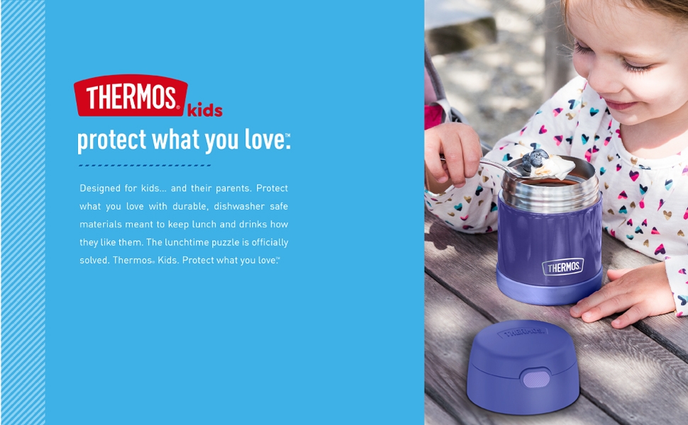 Thermos Funtainers durable, dishwasher safe, kids children lunch containers, to go food