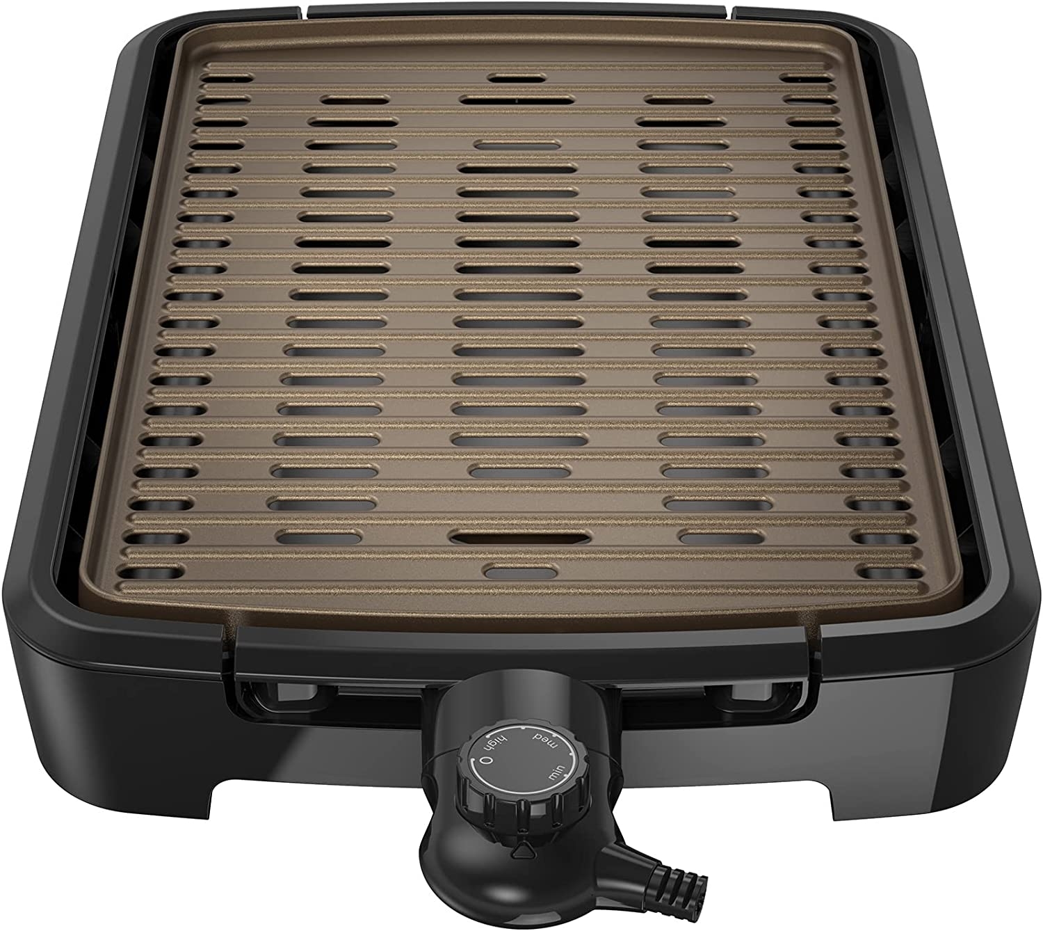 George Foreman GFS0090SB Open Grate Smokeless Grill, Black, Family Size Import To Shop ×Product customization General