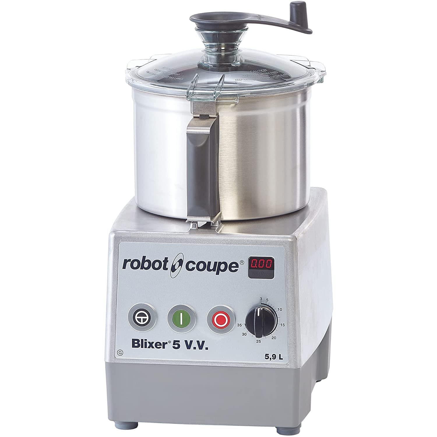 Robot Coupe BLIXER5VV 5.5-Liter Commercial Variable Speed Blender/Mixer Food Processor, Stainless Steel, 120v Import To Shop