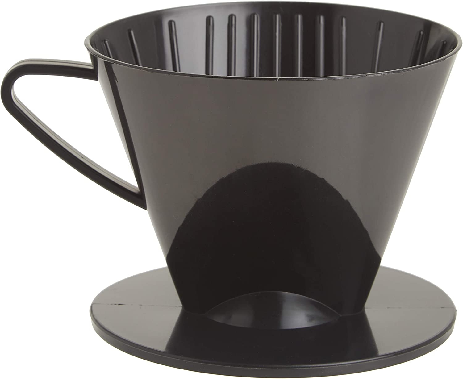 Fino Pour-Over Coffee Brewing Filter Cone, Number 1-Size, Black, Brews 1 to 2-Servings Import To Shop ×Product customization