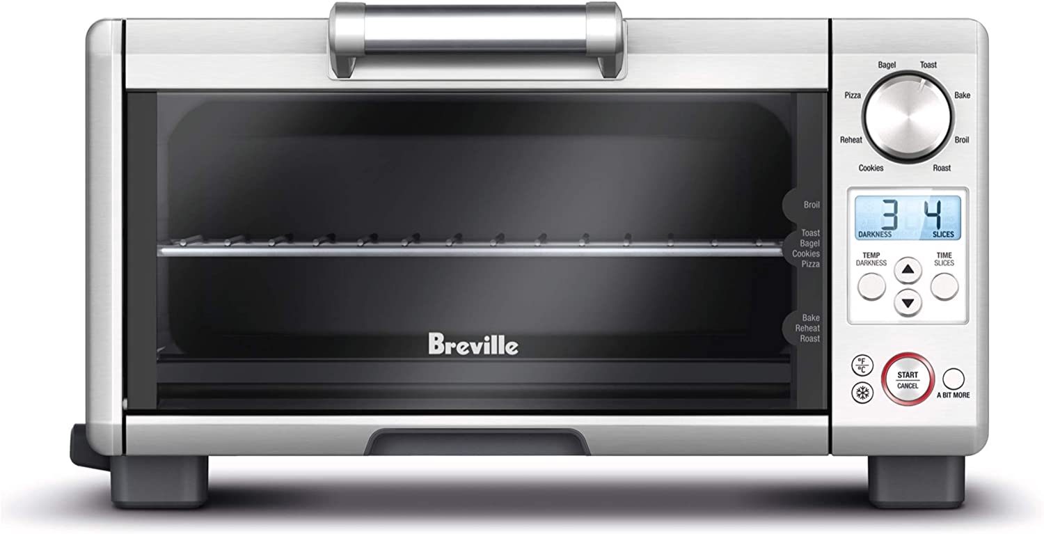 Breville Compact Smart Toaster Oven, Brushed Stainless Steel, BOV650XL Import To Shop ×Product customization General