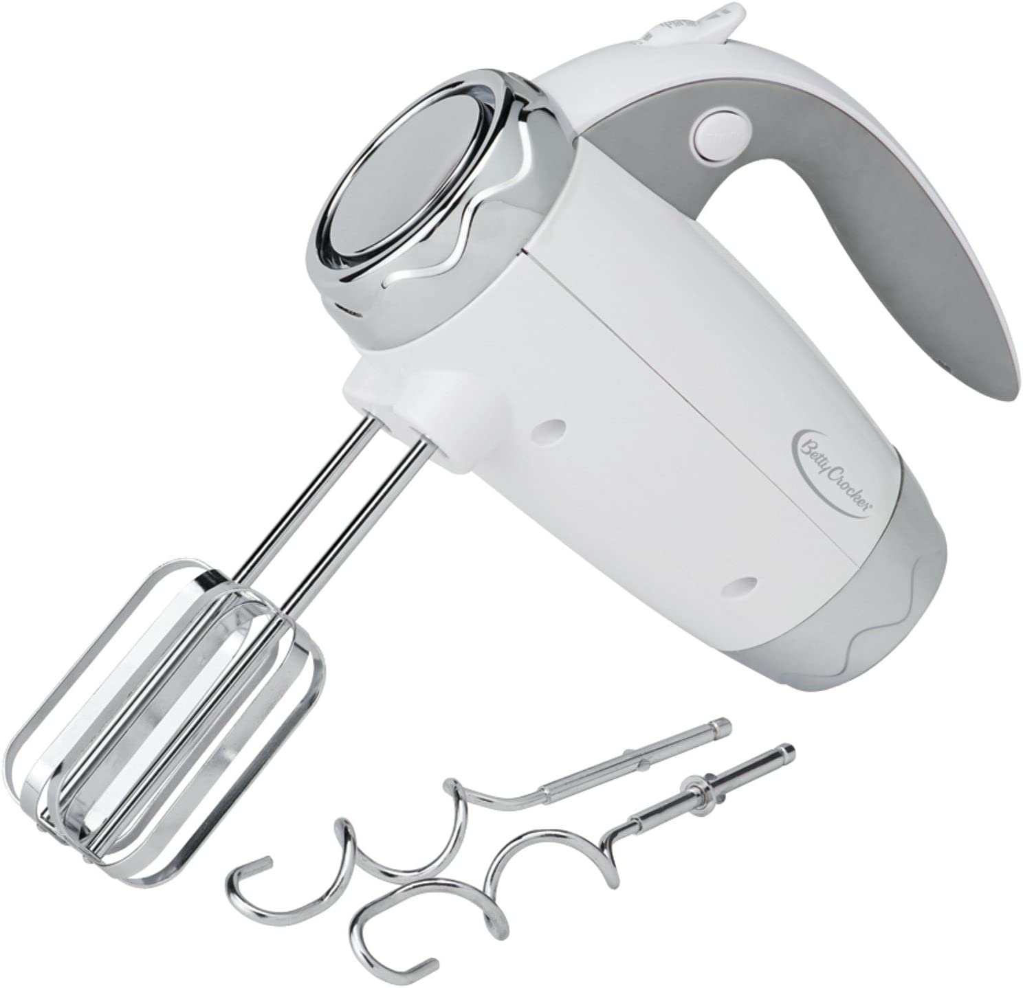 Betty Crocker 7-Speed Power Up Hand Mixer, White, BC-2205C Import To Shop ×Product customization General Description Gallery