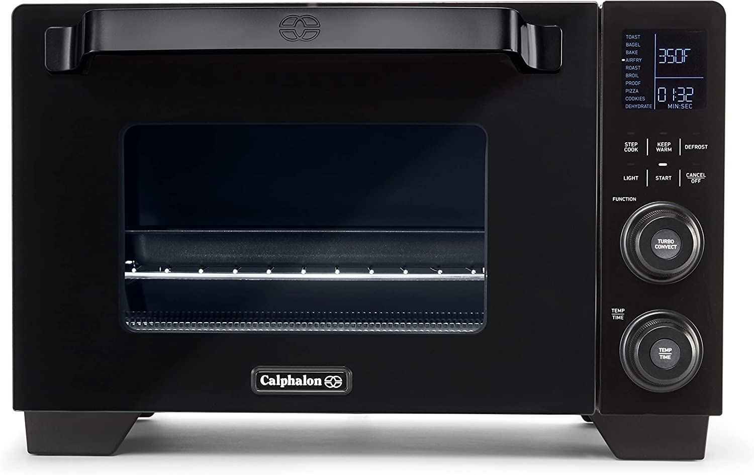Calphalon Performance Cool Touch Toaster Oven with Turbo Convection, Large (2106488), Black/Silver Import To Shop ×Product