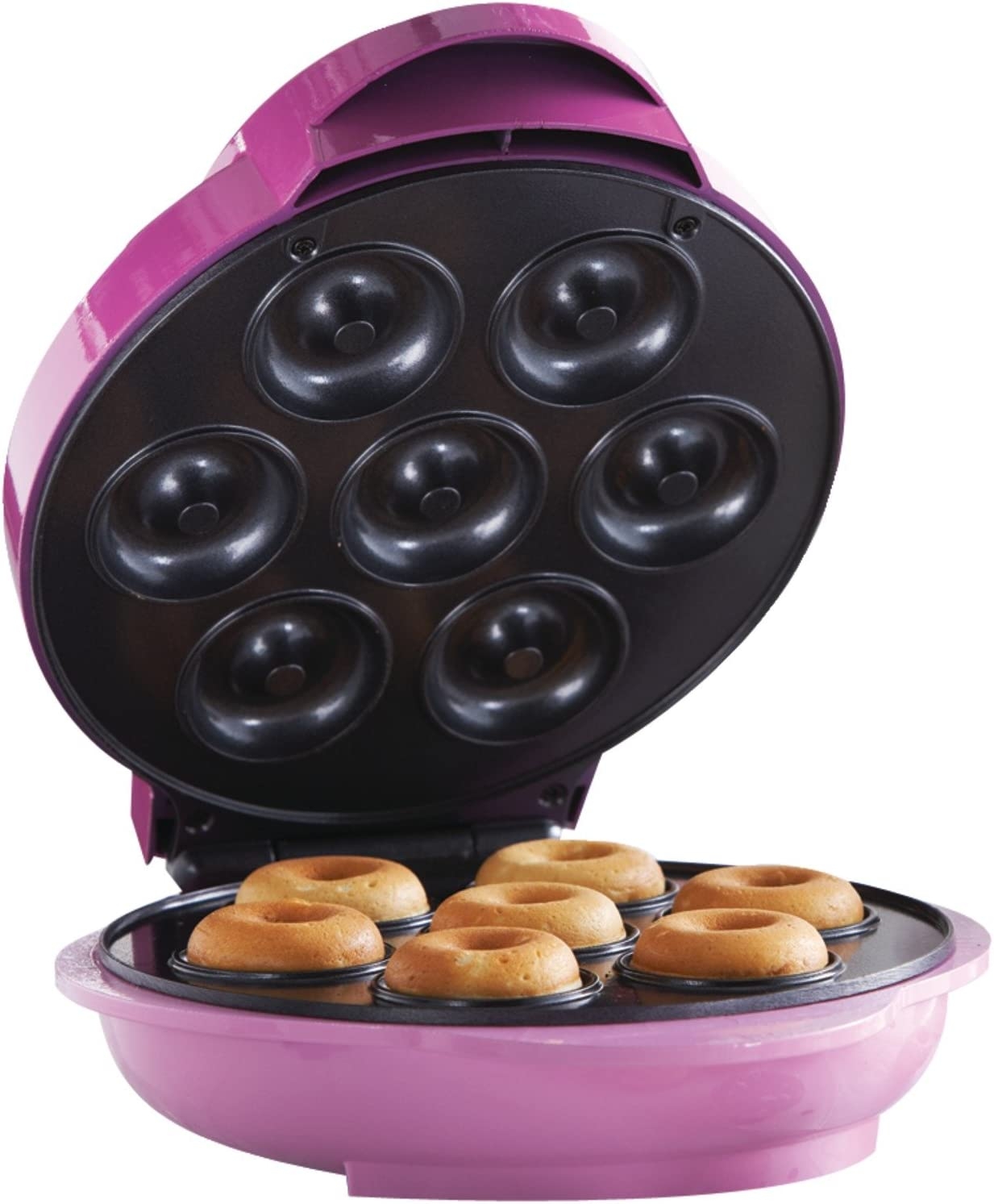 Brentwood Mini Donut Maker Machine, Non-Stick, Pink Import To Shop ×Product customization General Description Gallery Reviews