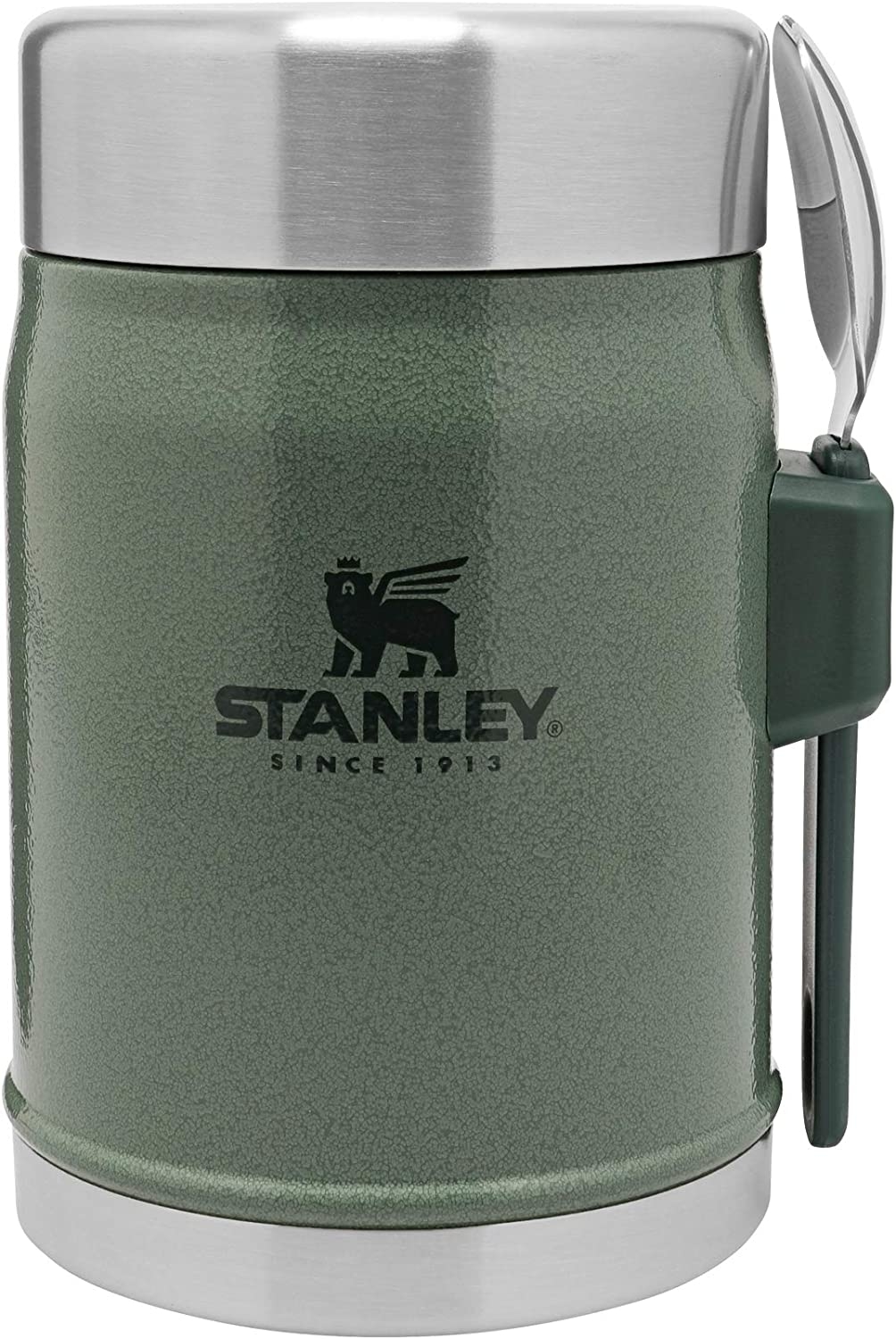 Stanley Legendary Vacuum Insulated Food Jar And Spork 14 Oz – Stainless Steel, BPA-Free – Keeps Food/Liquid Hot Or Cold –
