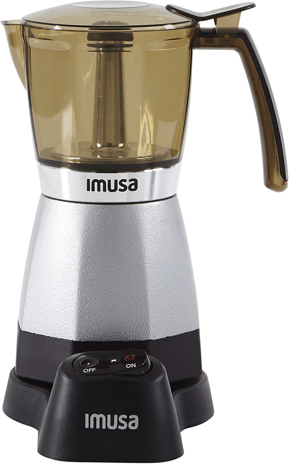 IMUSA USA Electric Espresso/Moka Maker, 3-6 Cups, Red Import To Shop ×Product customization General Description Gallery Reviews
