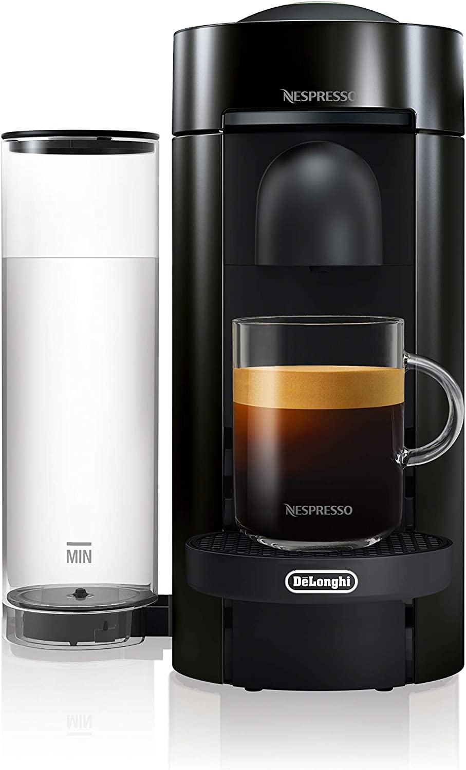 Nespresso Vertuo Plus Coffee and Espresso Machine by De’Longhi, Ink Black Import To Shop ×Product customization General