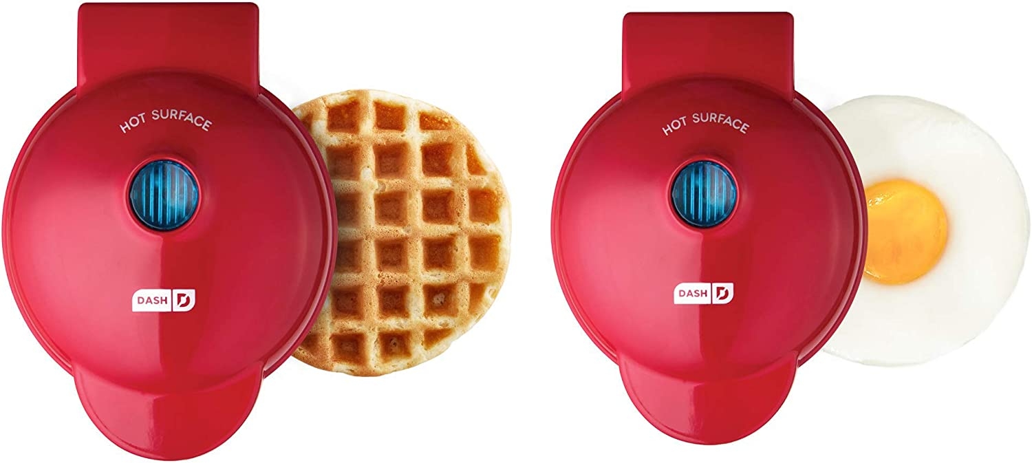 DASH Mini Maker Waffle Maker + Griddle, 2-Pack Griddle + Waffle Iron – Aqua Import To Shop ×Product customization General