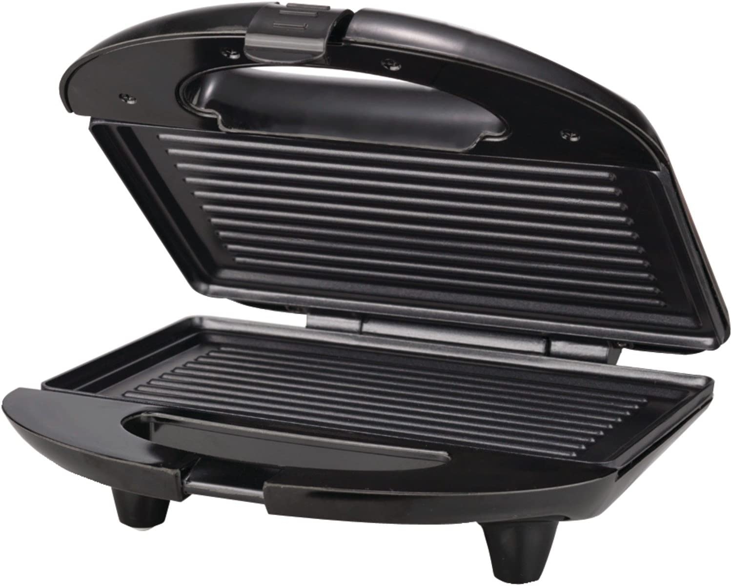 Brentwood Panini Press and Sandwich Maker Non-Stick, 9.75″ x 9.75″ x 3.75″, Black Import To Shop ×Product customization General