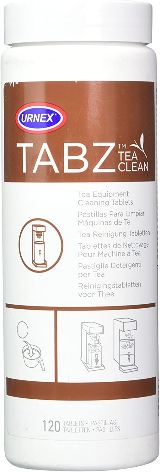 Urnex Tabz Tea Clean – 120 Tablets – Professional Tea Brew Cleaning Tablets Tabs Import To Shop ×Product customization General