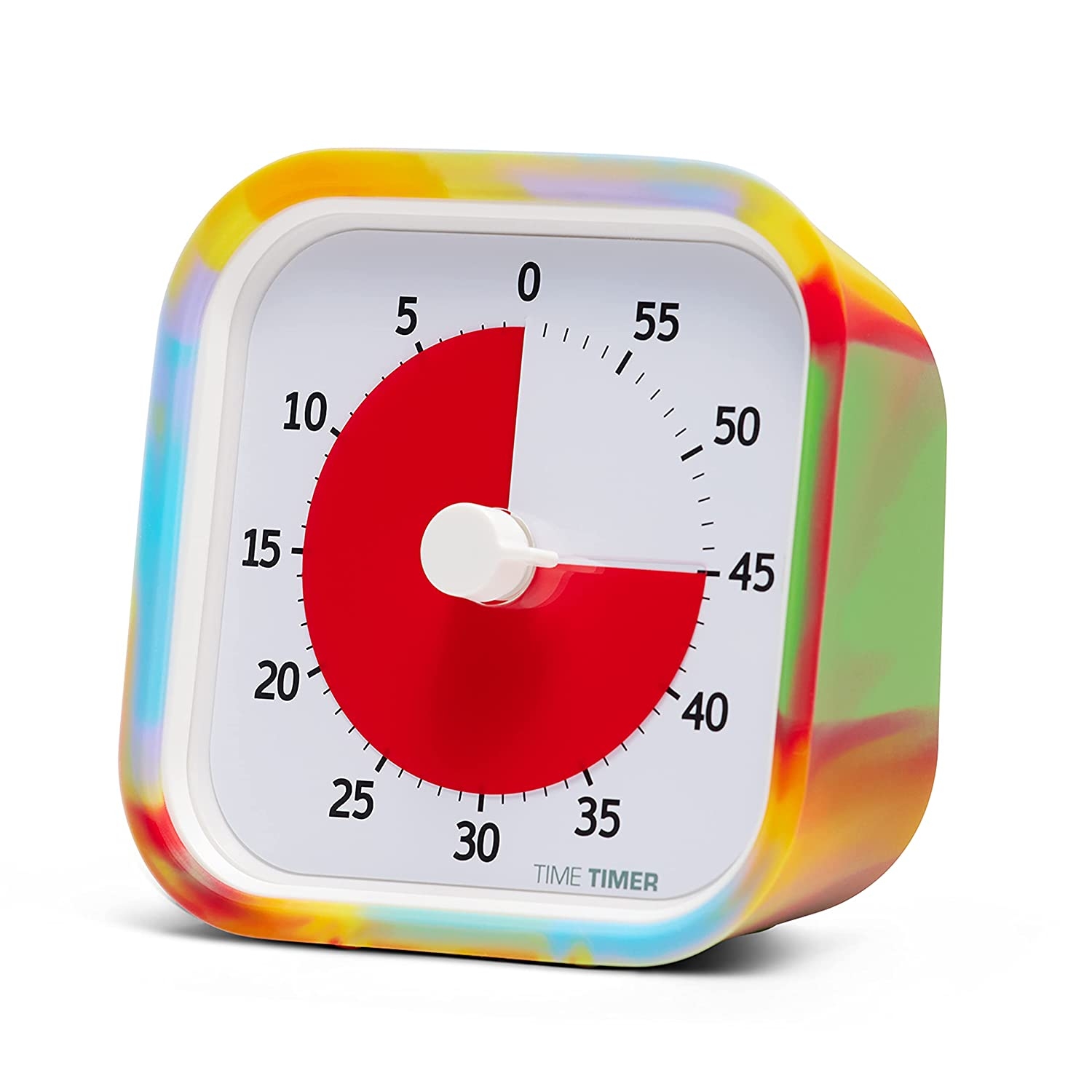 Time Timer MOD Tie Dye ⁠— Special Edition ⁠⁠— Visual Timer for Kids Classroom Learning, Elementary Teachers Desk