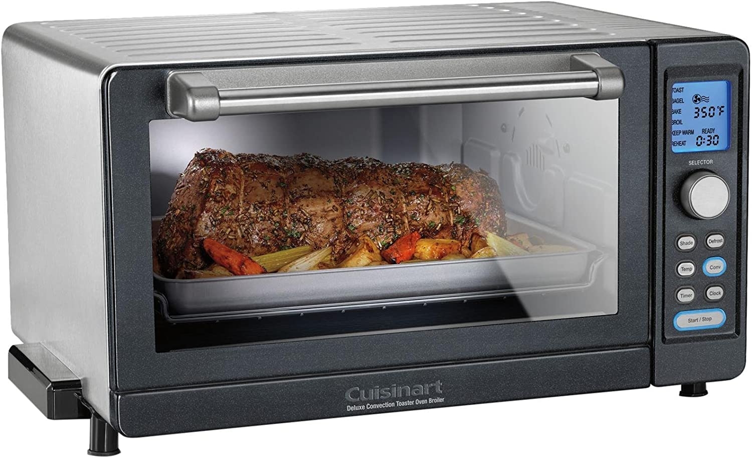 Cuisinart TOB-135N Deluxe Convection Toaster Oven Broiler, Brushed Stainless Import To Shop ×Product customization General