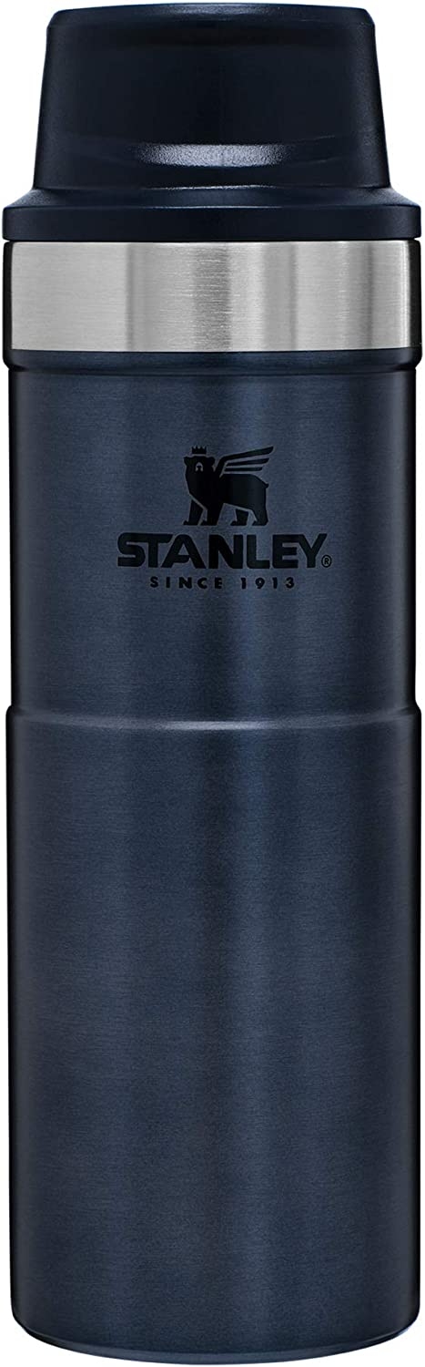 Stanley Classic Trigger Action Travel Mug –Leak Proof + Packable Hot & Cold Thermos – Double Wall Vacuum Insulated Tumbler