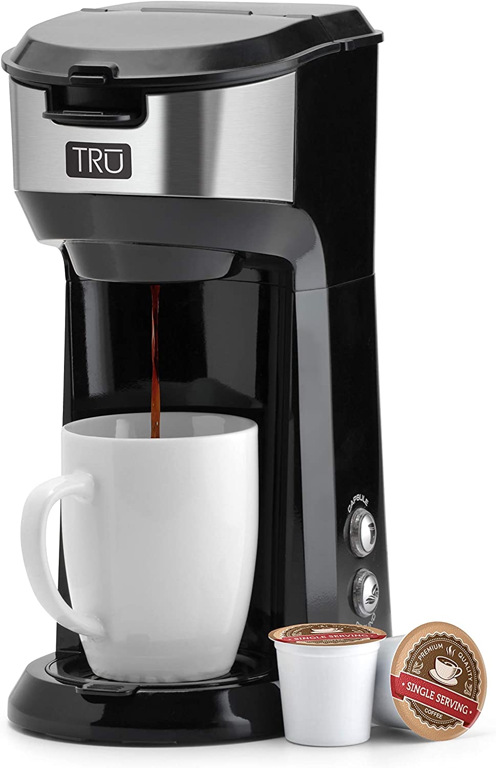Tru Single Serve Brew System, Black, 3.8 lbs Import To Shop ×Product customization General Description Gallery Reviews