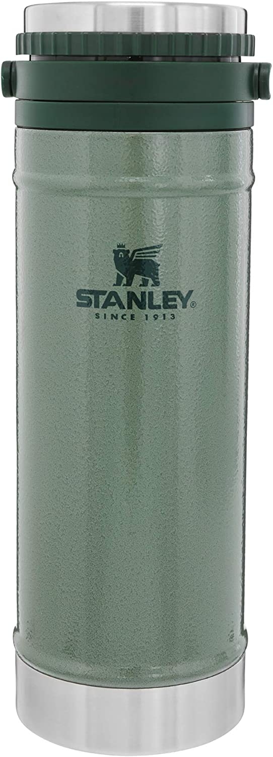 Stanley 10-01855-013 The Travel Mug French Press Hammertone Green 16OZ / .47L Import To Shop ×Product customization General