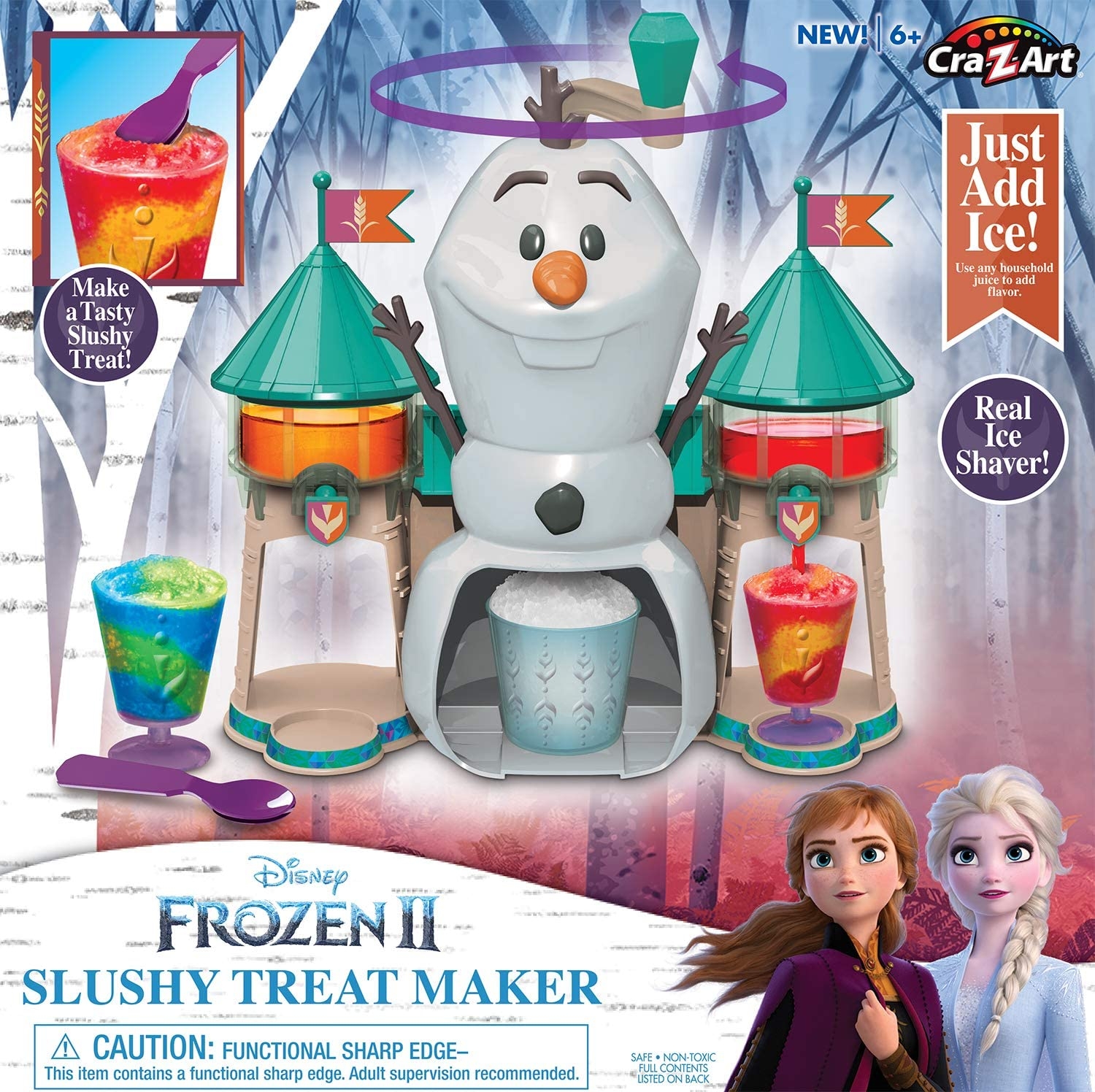 Disney Frozen II Slushy Treat Maker Import To Shop ×Product customization General Description Gallery Reviews Variations