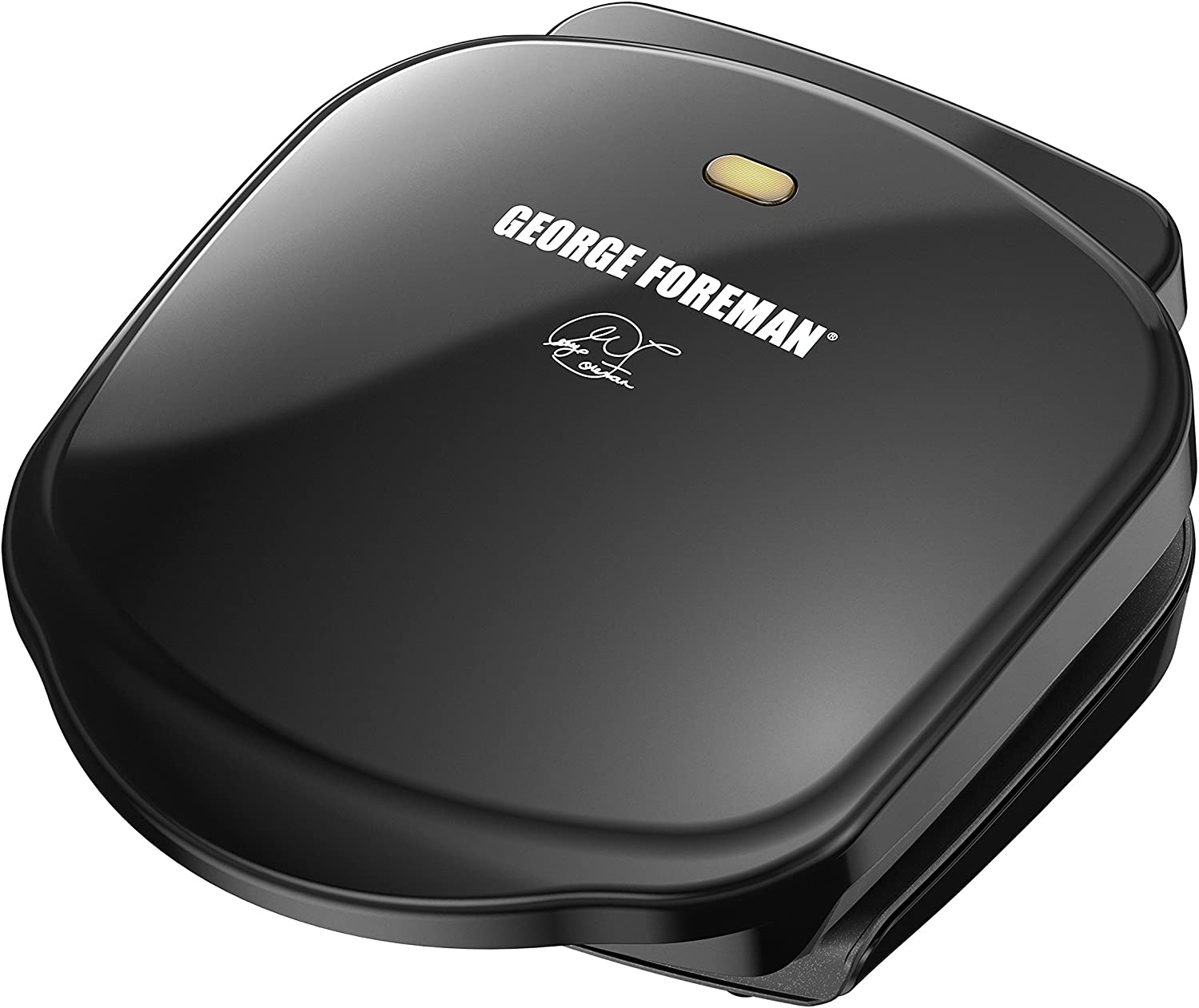 George Foreman 2-Serving Classic Plate Electric Indoor Grill and Panini Press, Black, GRS040B Import To Shop ×Product