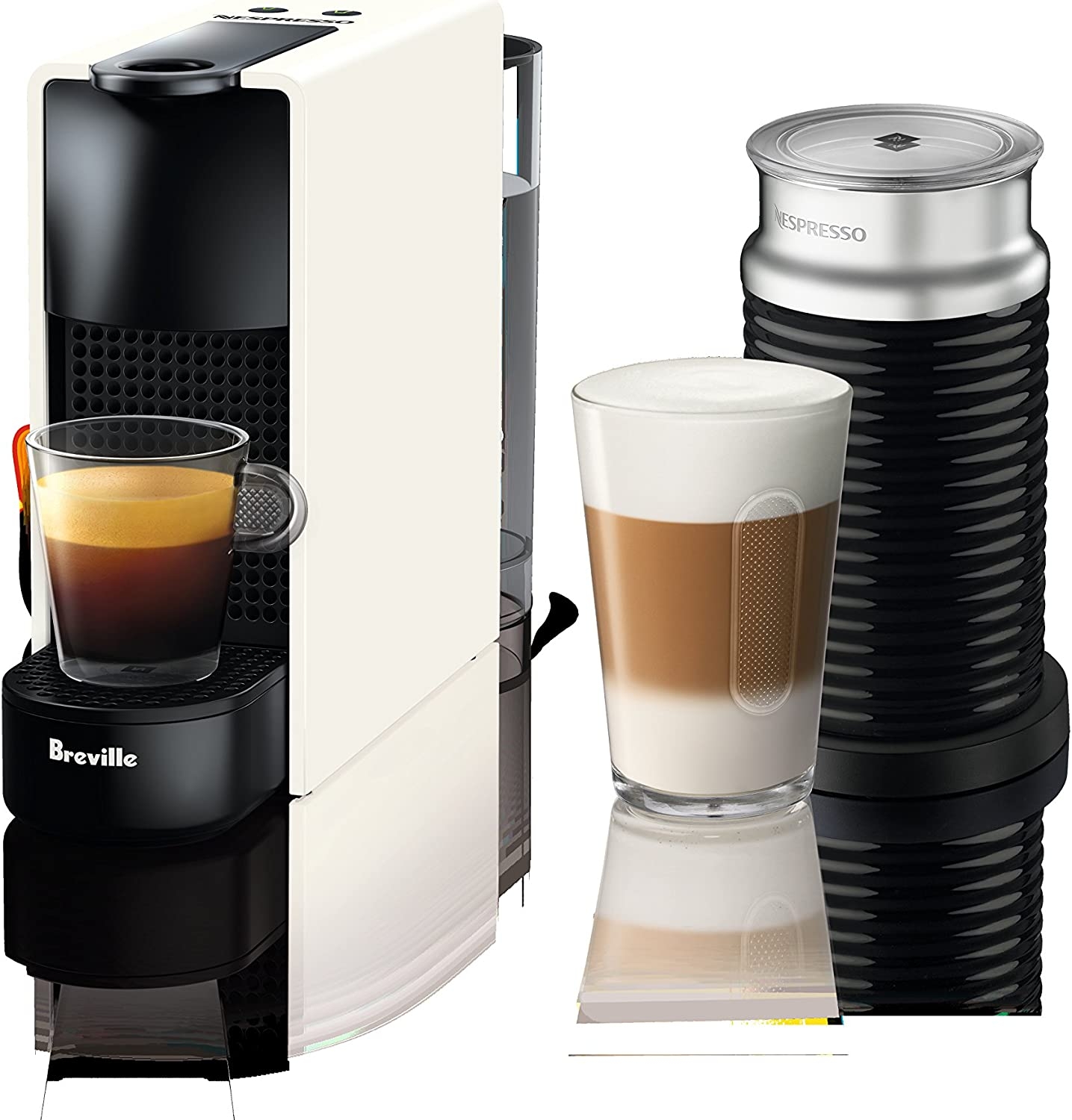 Nespresso Essenza Mini Espresso Machine by Breville, Piano Black Import To Shop ×Product customization General Description