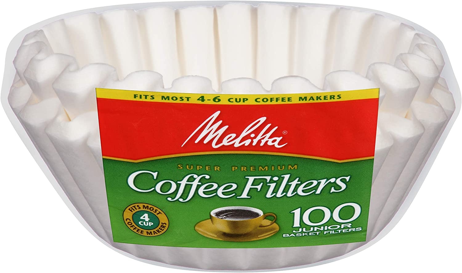 Melitta Junior Basket Coffee Filters White 100 Count Import To Shop ×Product customization General Description Gallery Reviews