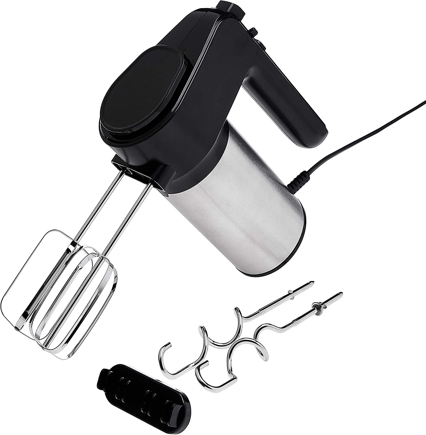 Amazon Basics 6-Speed Electric Hand Mixer with Dough Hooks, Beaters and Turbo Button Import To Shop ×Product customization