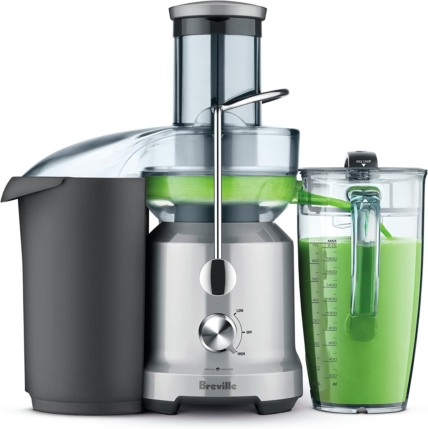 Breville Juice Fountain Cold Juicer, Silver, BJE430SIL Import To Shop ×Product customization General Description Gallery