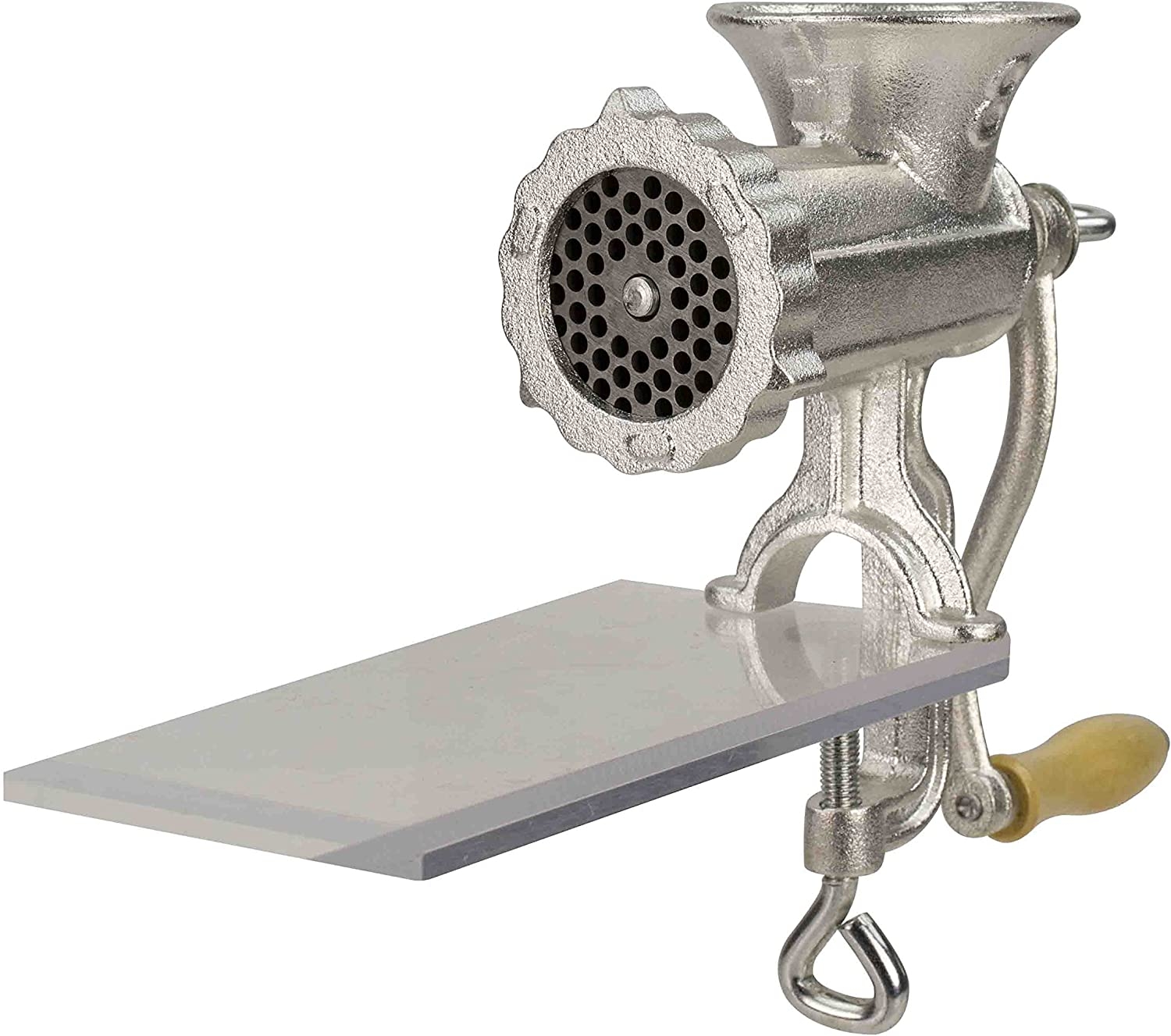 Home Basics Cast Iron Heavy Duty Meat Grinder 8, Silver Import To Shop ×Product customization General Description Gallery
