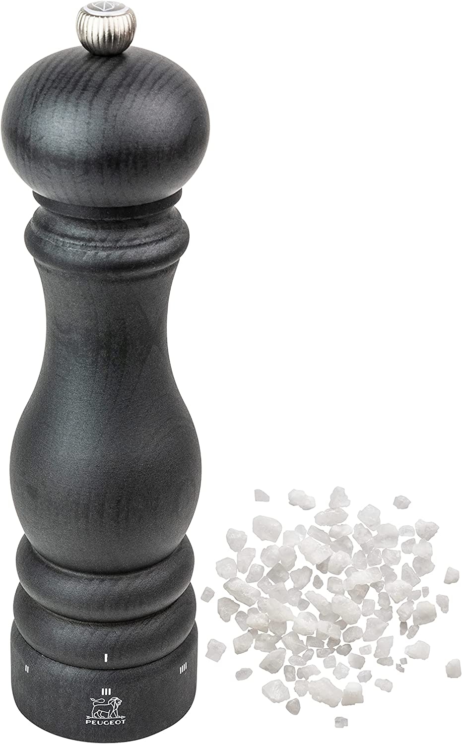 Peugeot – Paris u’Select Manual Salt Mill – Adjustable Grinder – Beechwood, Graphite Finish Import To Shop ×Product