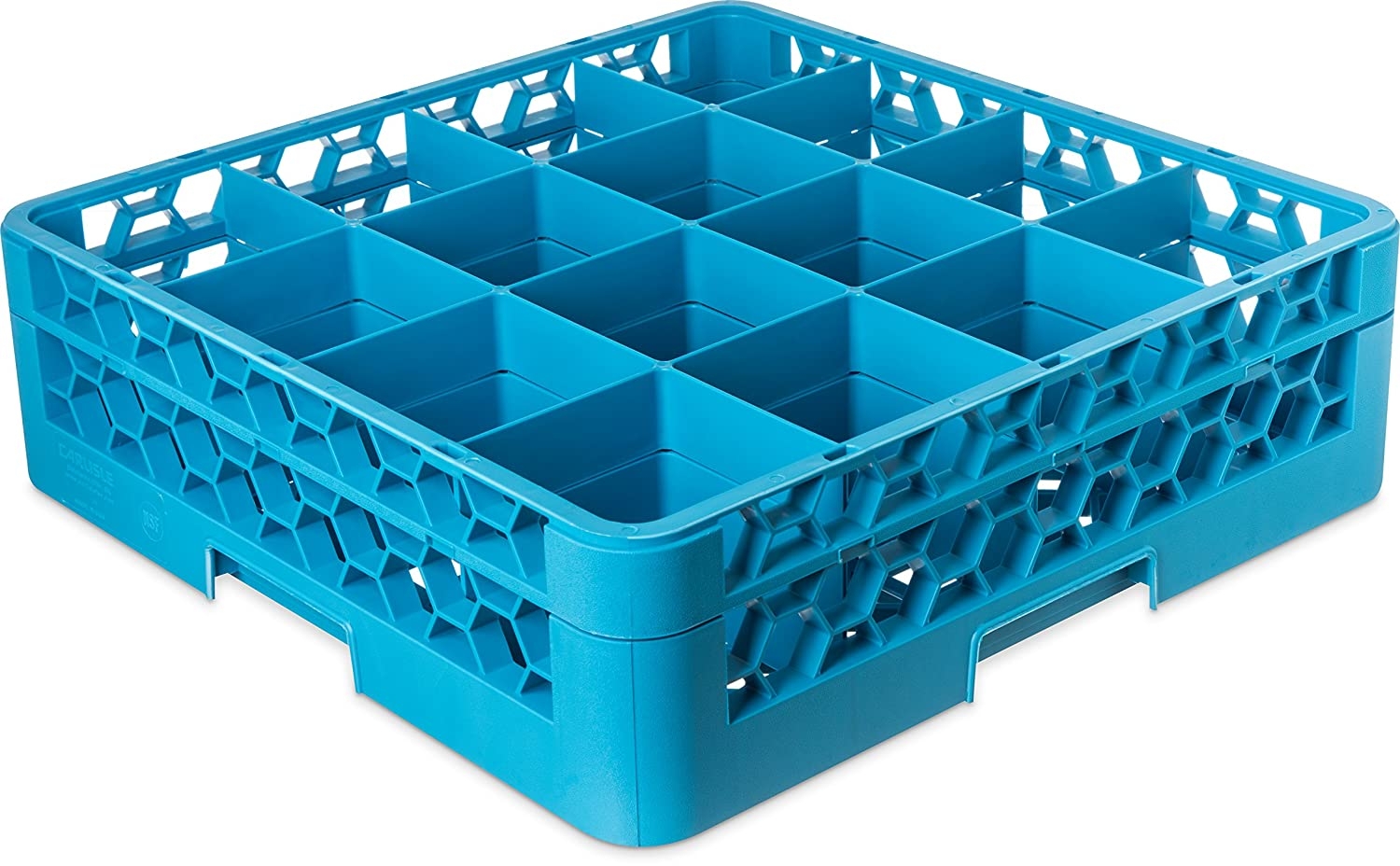 CFS RG9-114 OptiClean 9 Compartment Glass Rack with 1 Extender, 5-13/16″ Compartments, Blue (Pack of 4) Import To Shop ×Product