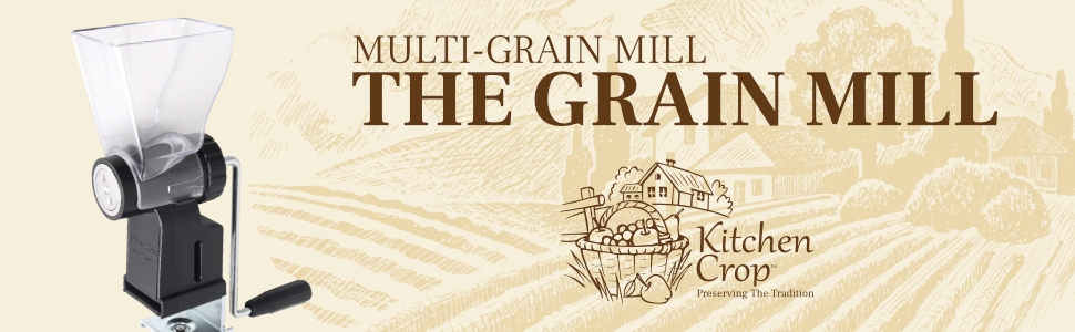 multi-grain mill, the grain mill, grain mill, flour mill