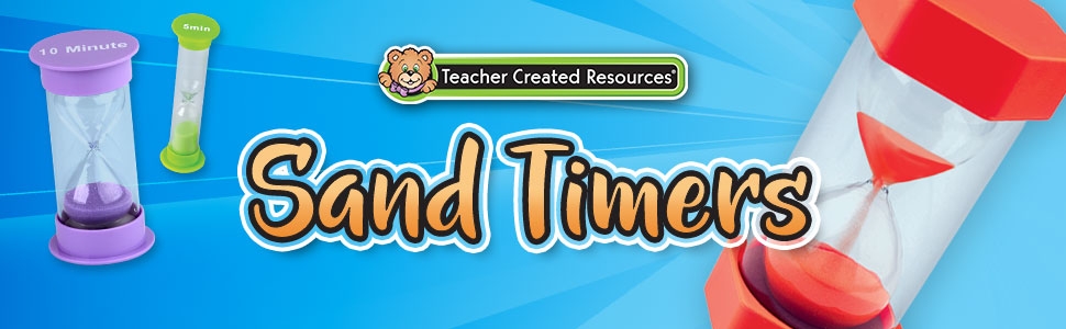 sand timers by teacher created resources banner