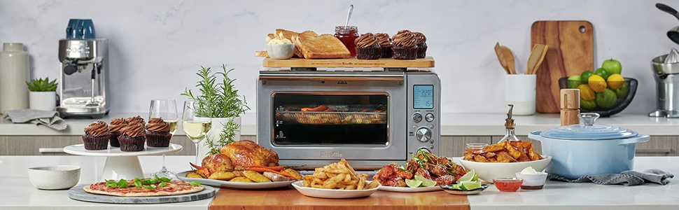 the smart oven air fryer, air frying, countertop oven, toaster oven, fryer, air fryer, healthy fryer