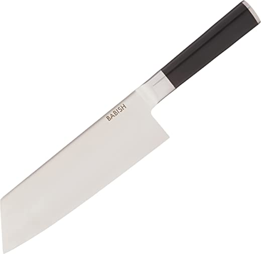 Babish High-Carbon 1.4116 German Steel Cutlery, 7.5″ Clef (Cleaver + Chef) Knife