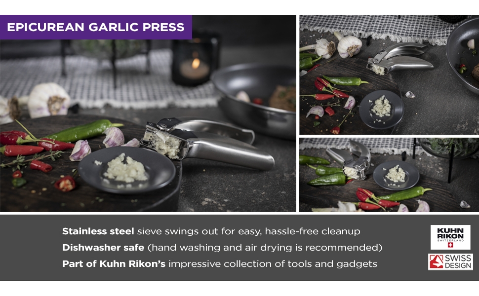 premium garlic press
