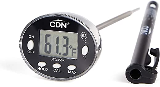 CDN Digital Thermometer, Thin Tip