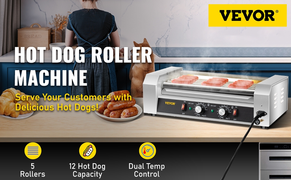 hot dog roller machine