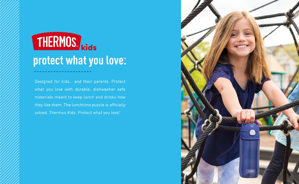 THERMOS Kids - hygenic insulated bottles and food jars for children
