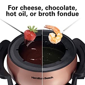electric fondue set