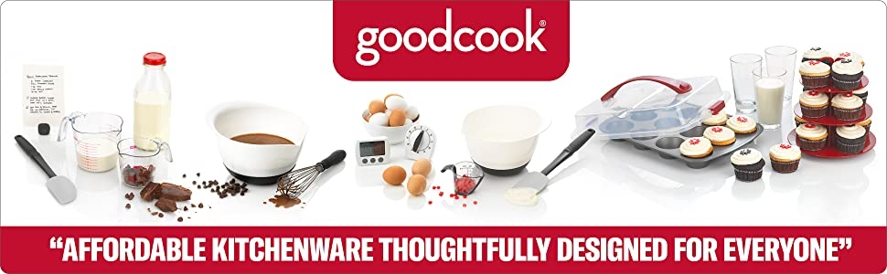 GoodCook. Affordable kitchenware thoughtfully designed for everyone.