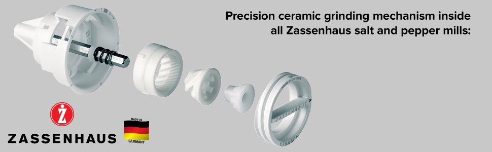 Zassenhaus Ceramic Grinding Mechanism