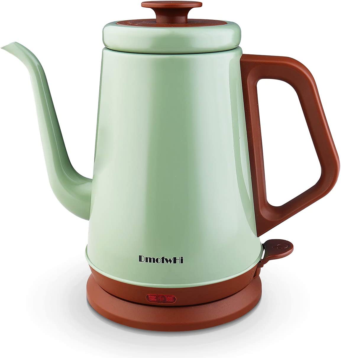 DmofwHi Gooseneck Electric Kettle(1.0L), 100% Stainless Steel BPA Free Classic Pour Over Coffee Kettle | Tea Kettle – Green