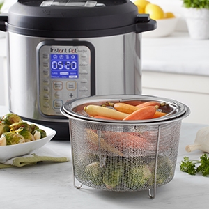 instant pot steamer basket pressure cooker accessories 6 quart 8 slow crock instapot insert quick