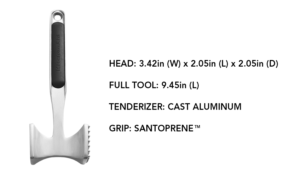 kitchenaid kitchen aid meat tenderizer mallet hammer