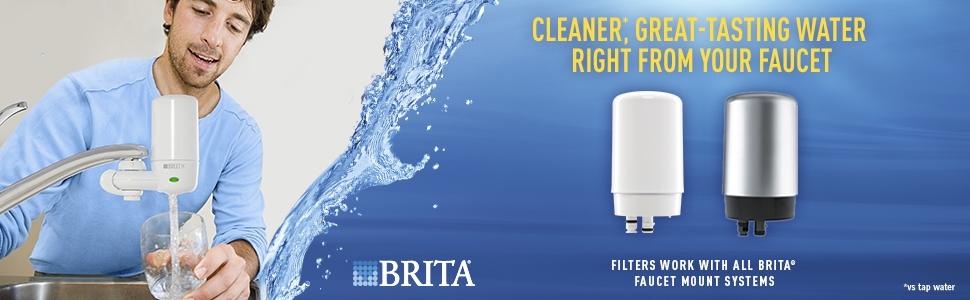 filter;refill;mount;system;brita;water;purification;replacement;single;chrome;white;brit;best 