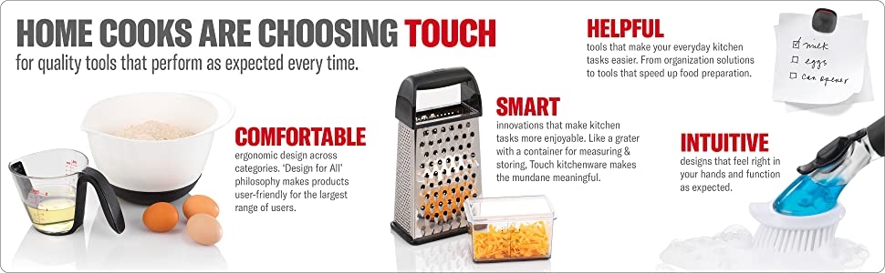 Home cooks are choosing GoodCook Touch for quality tools that perform as expected every time.
